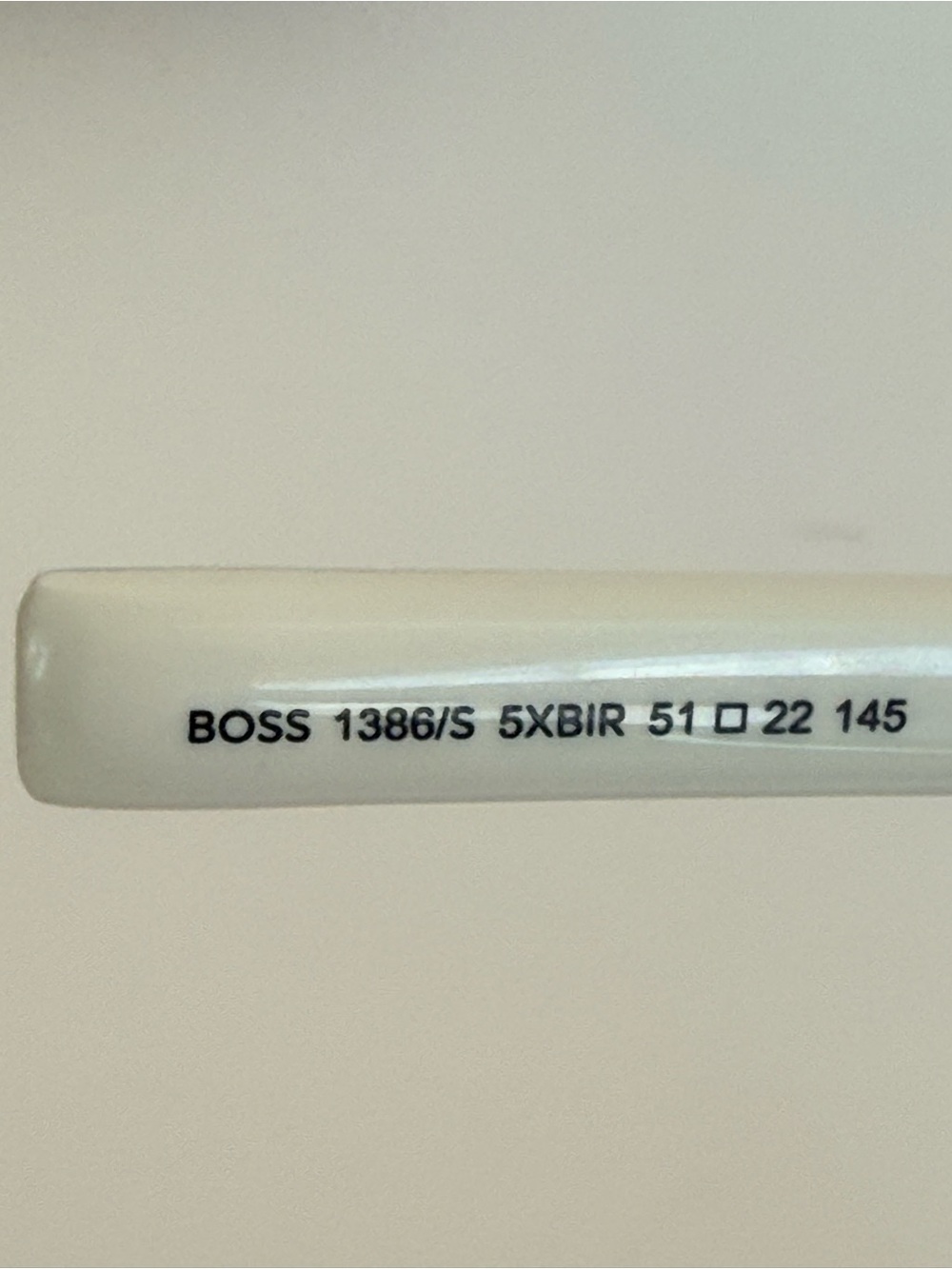 BOSS White Square Women's Sunglasses BOSS 1386/S - Picture 6 of 9